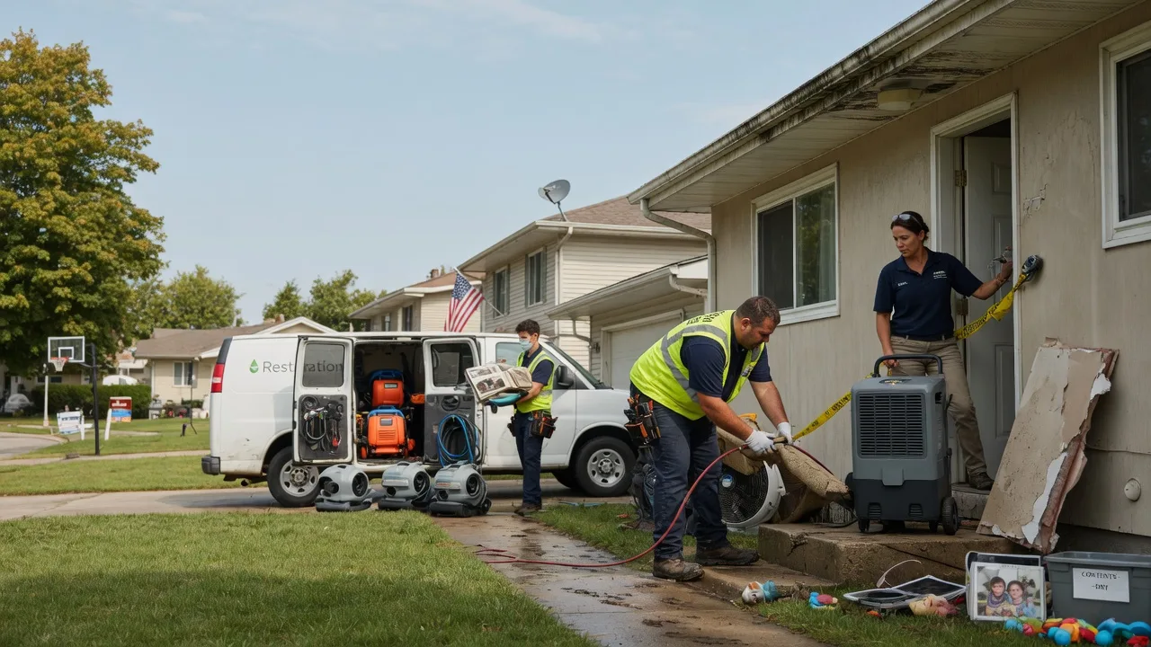 Water Damage Restoration in Gerlaw, IL near me